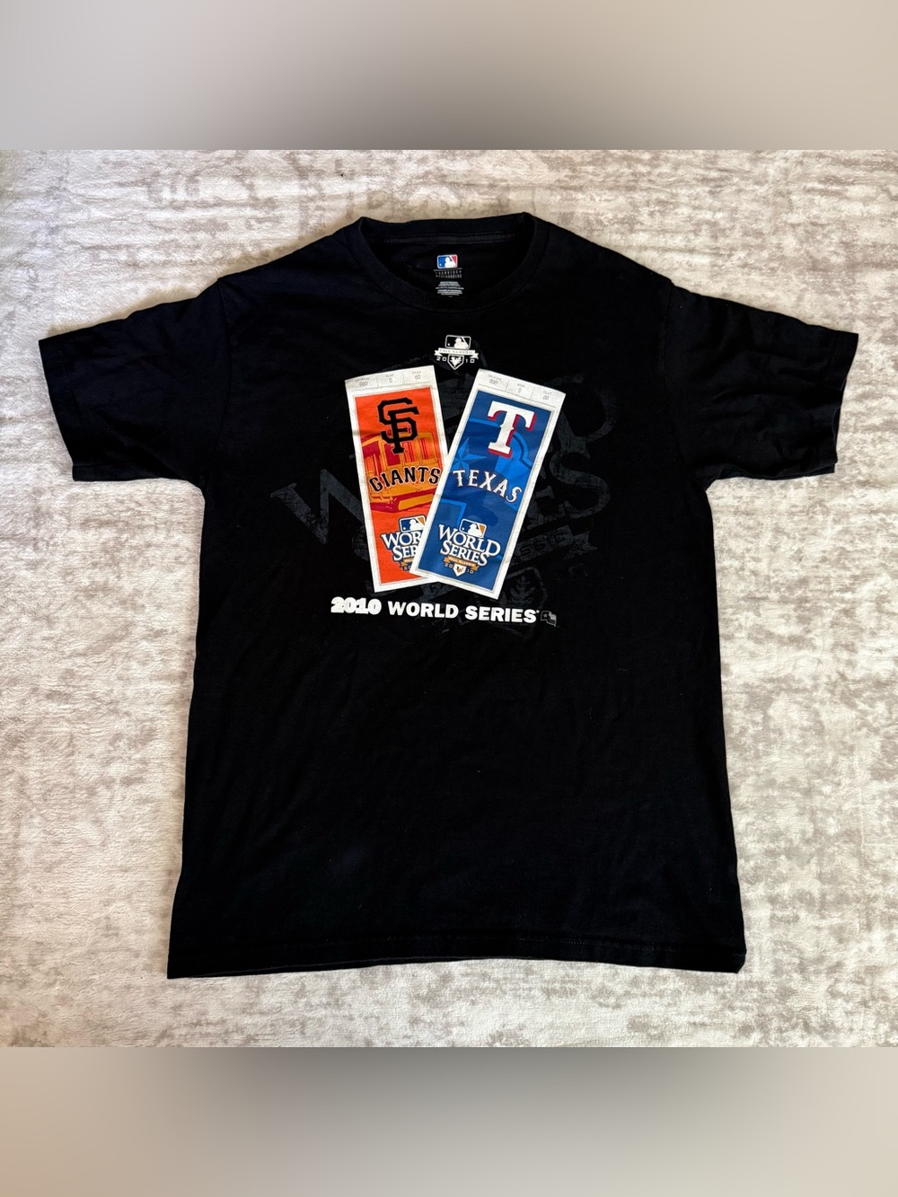MLB 2010 World Series Shirt, San Francisco Giants/Texas Rangers